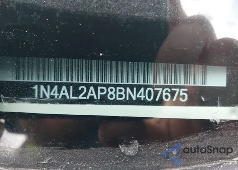 2011 Nissan Altima 2.5 S из США, поврежденный, VIN 1N4AL2AP8BN407675